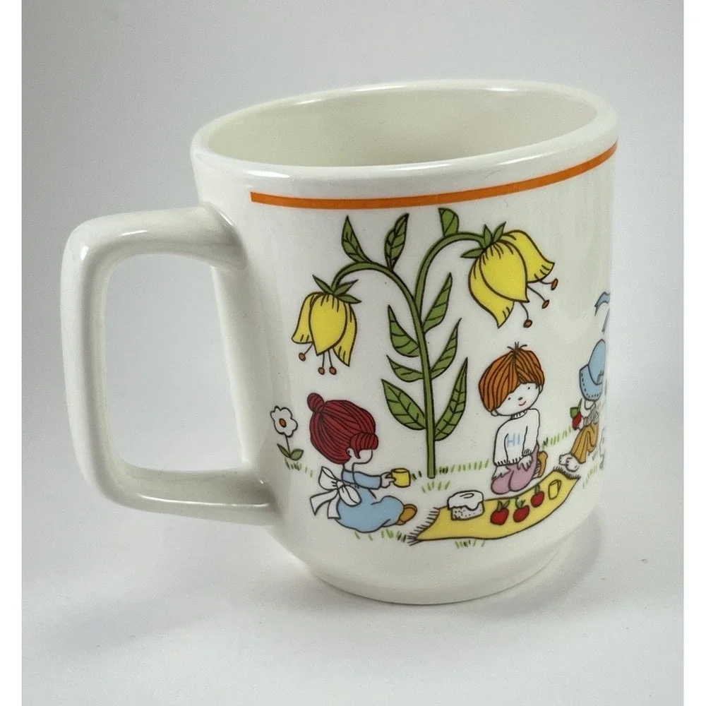 LENOX Gentle Friends 1970s VINTAGE Children's Baby 3pc SET Plate Bowl Cup Granny